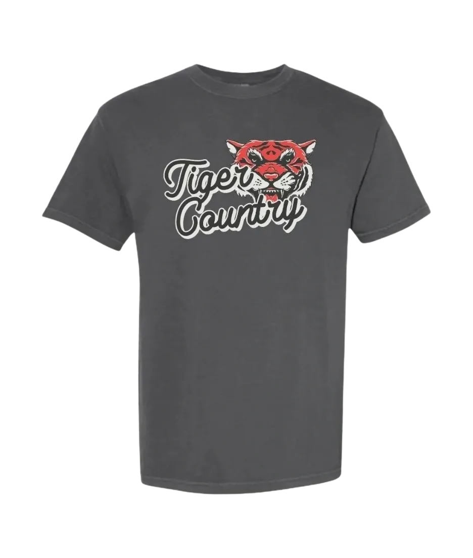 Tiger Country Unisex T-Shirt - Pepper Gray