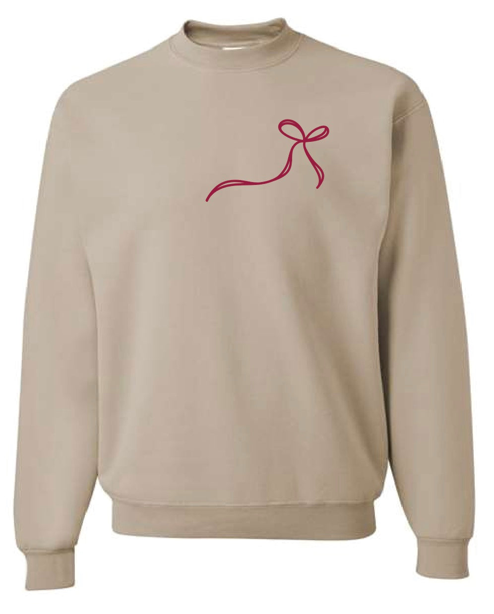 Christmas Bow Crewneck