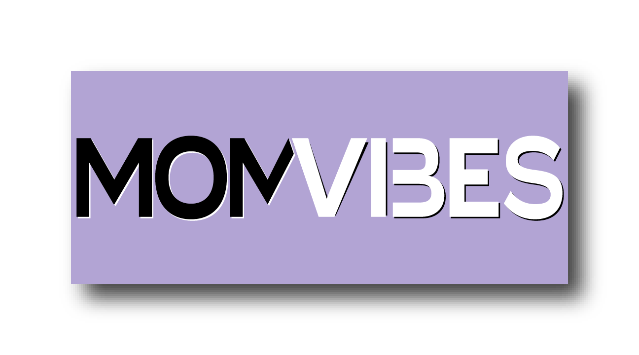 Image of MomVibes Word Mark Sticker