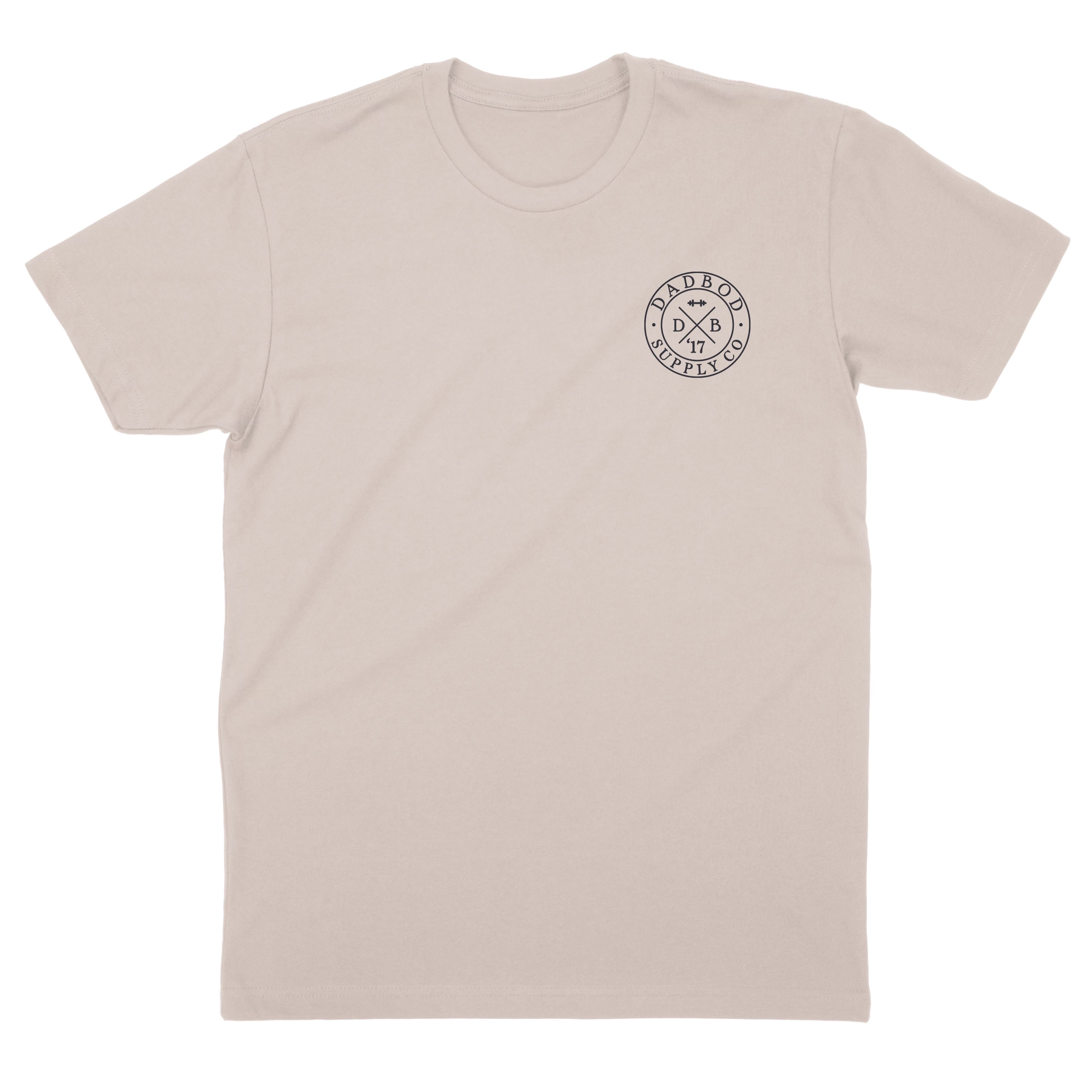 Image of Sand DadVibes Logo Shirt