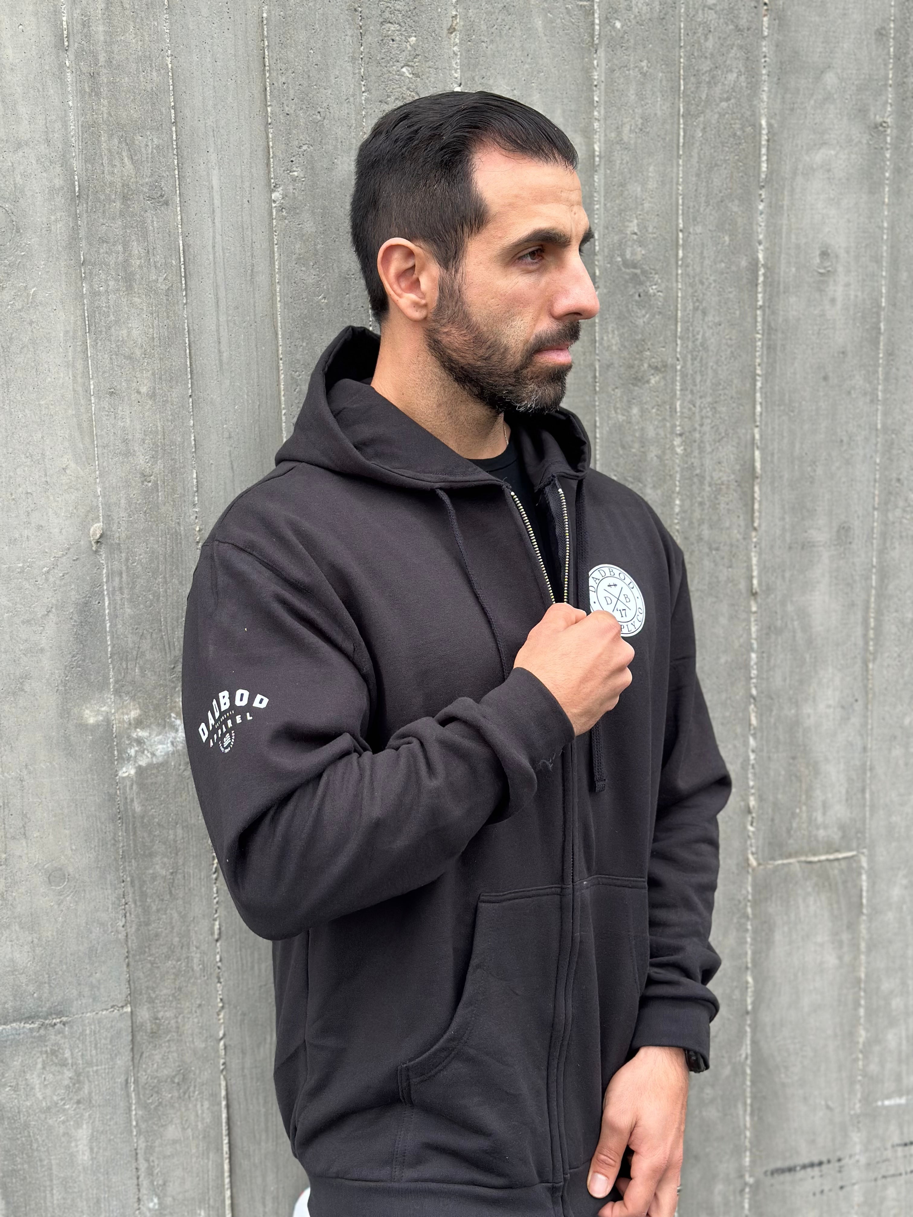 Image of Dadbod Classics Zip Up Hoodie