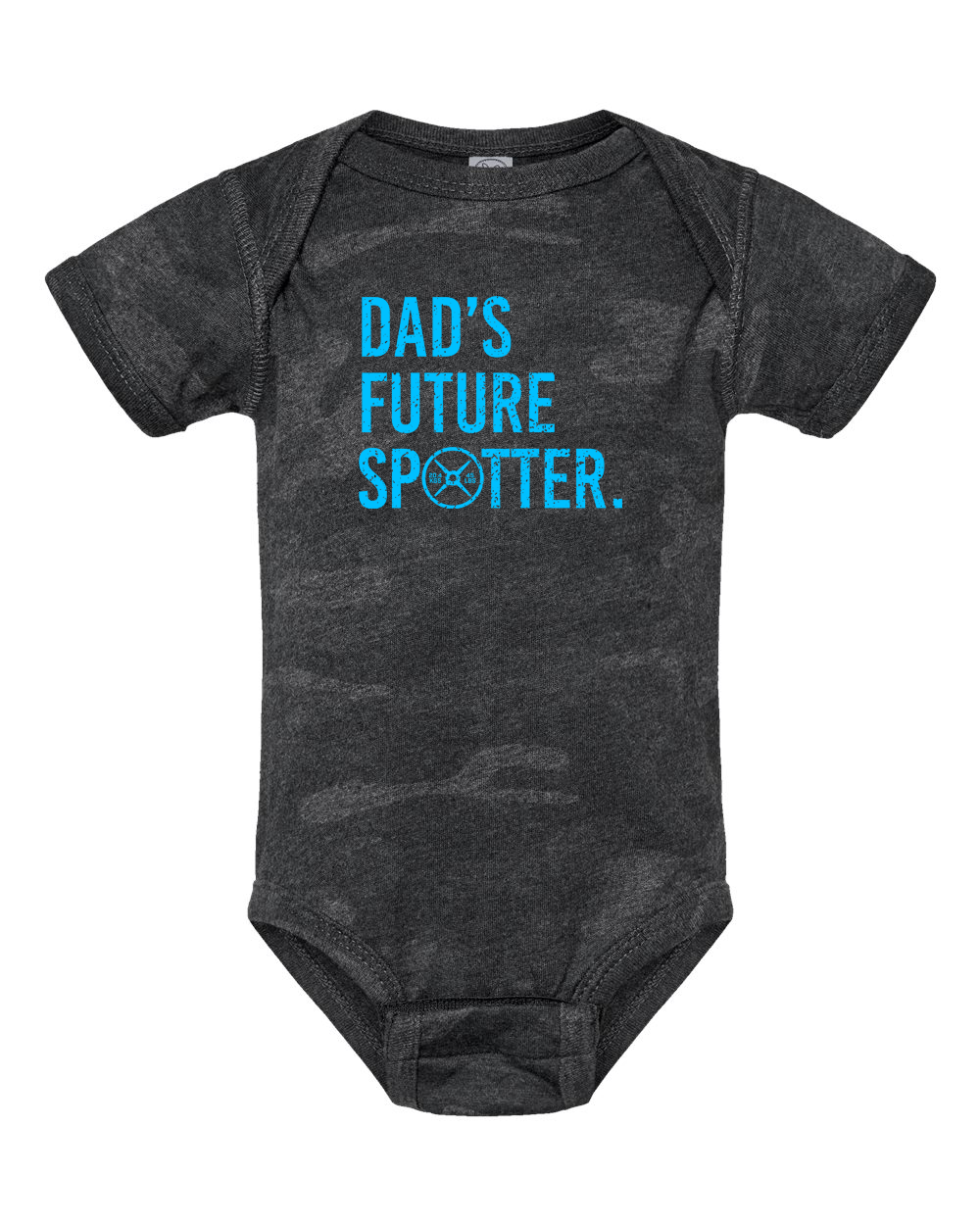 Image of Dads Future Spotter Onesie (With Blue Text)