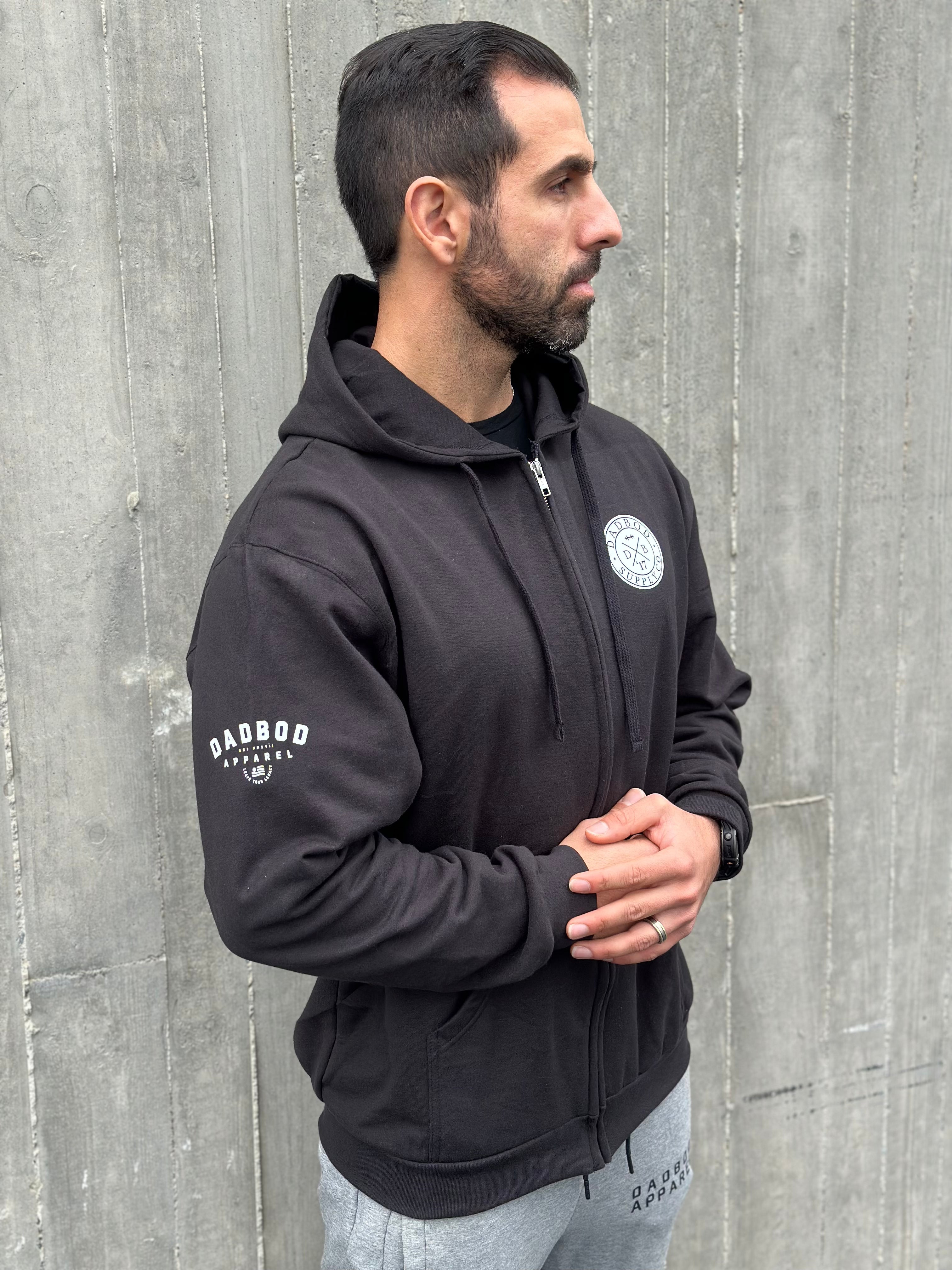 Image of Dadbod Classics Zip Up Hoodie