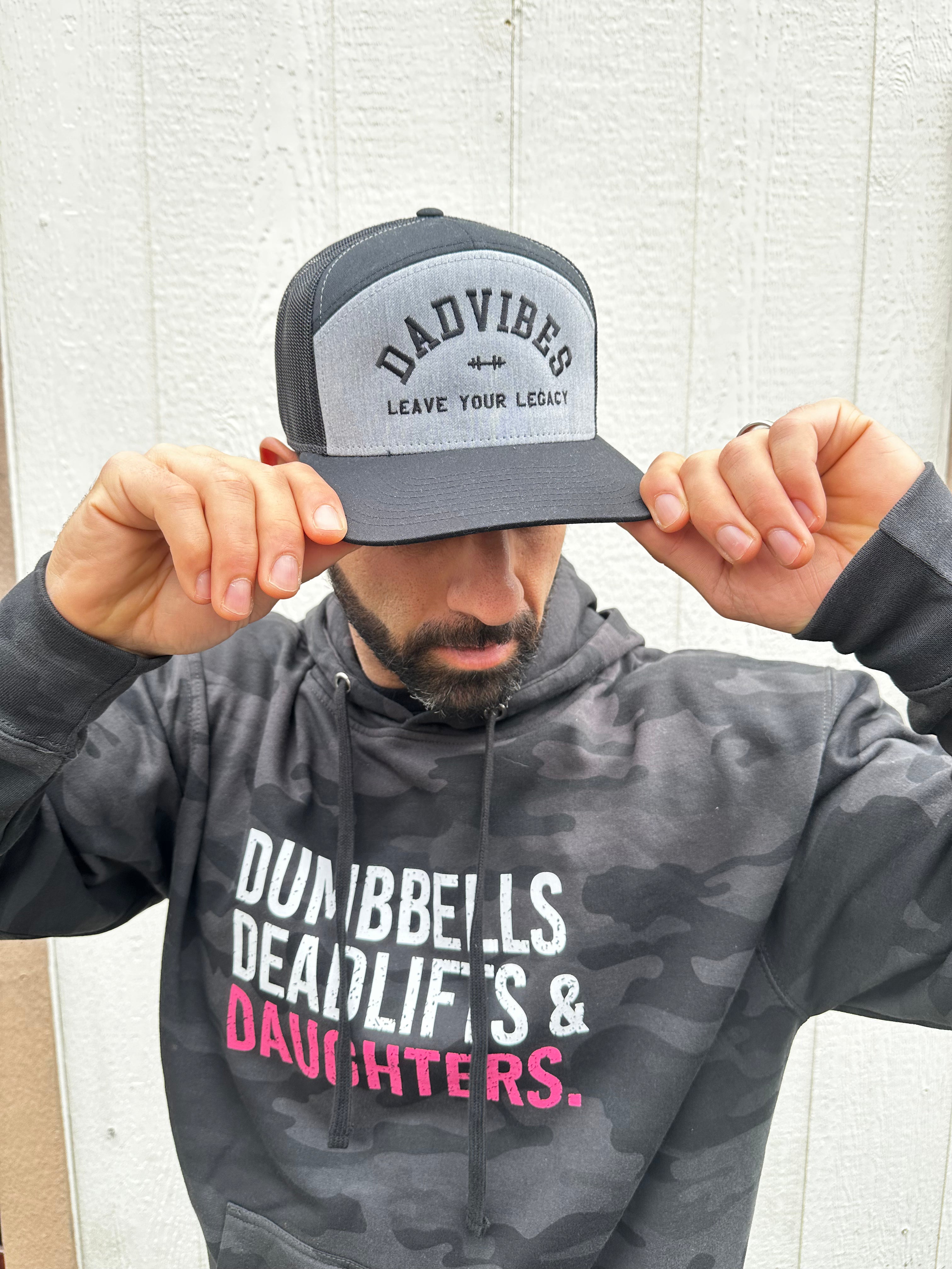 Image of DadVibes 7 Panel Trucker SnapBack