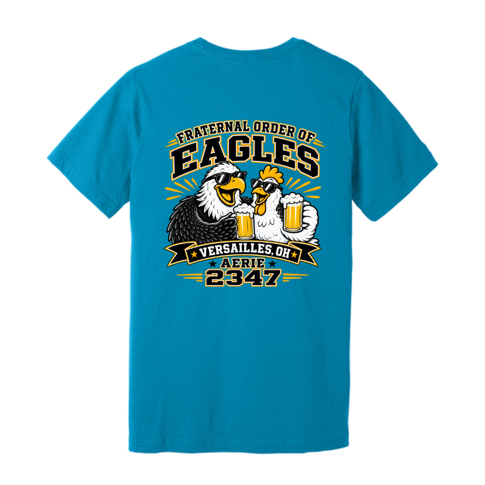 Image of Versailles Eagles Triblend Tee - Multiple Colors