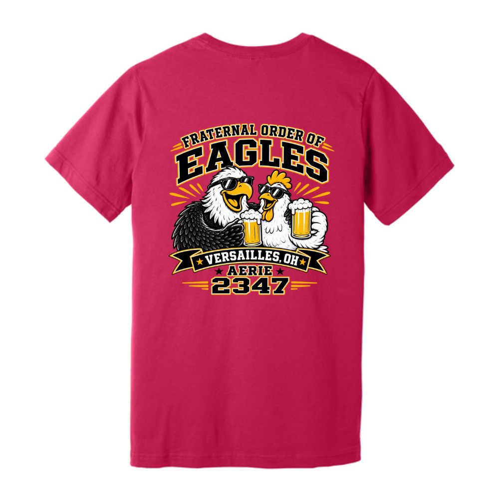 Image of Versailles Eagles Triblend Tee - Multiple Colors
