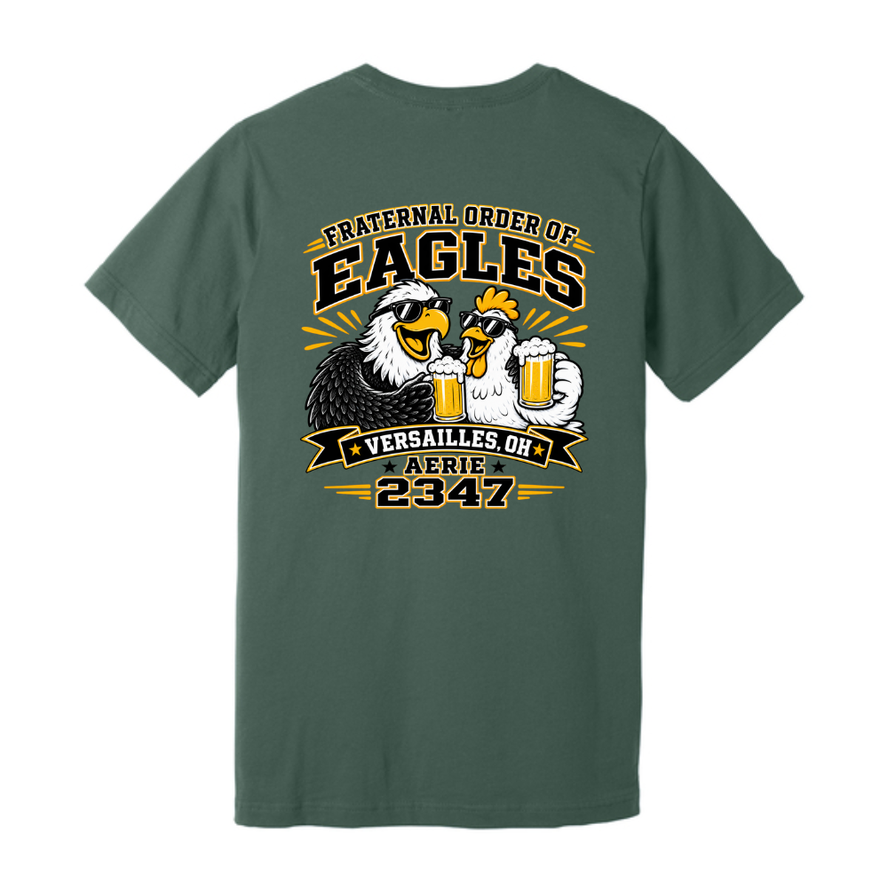 Versailles Eagles Triblend Tee - Multiple Colors