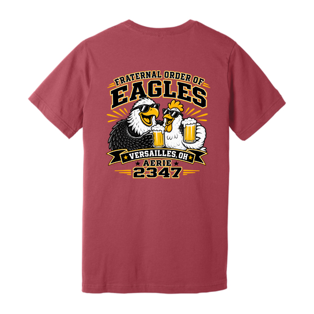Versailles Eagles Triblend Tee - Multiple Colors