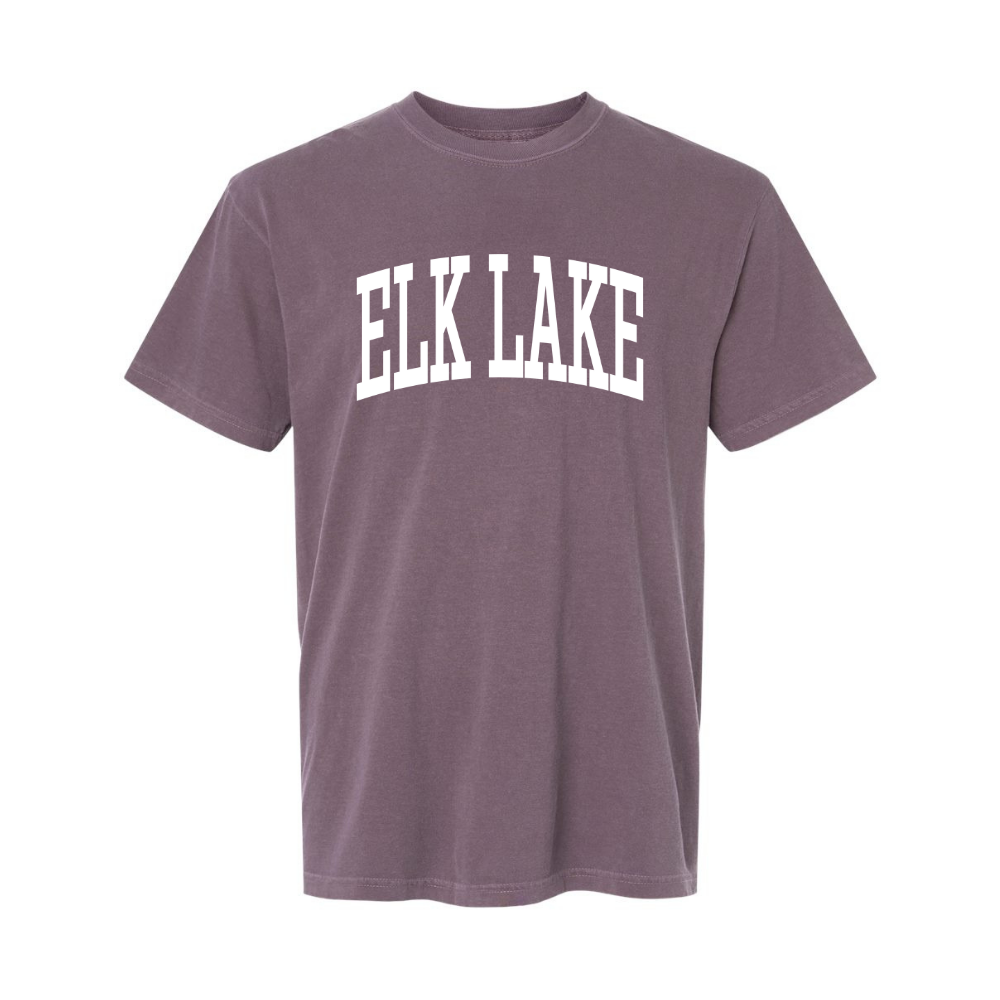 Elk Lake Cotton Tee - Multiple Colors