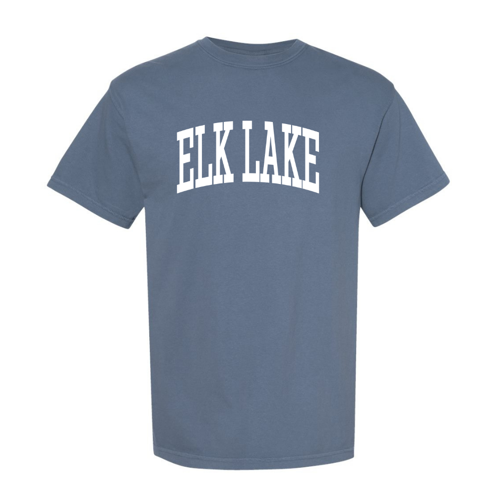Elk Lake Cotton Tee - Multiple Colors