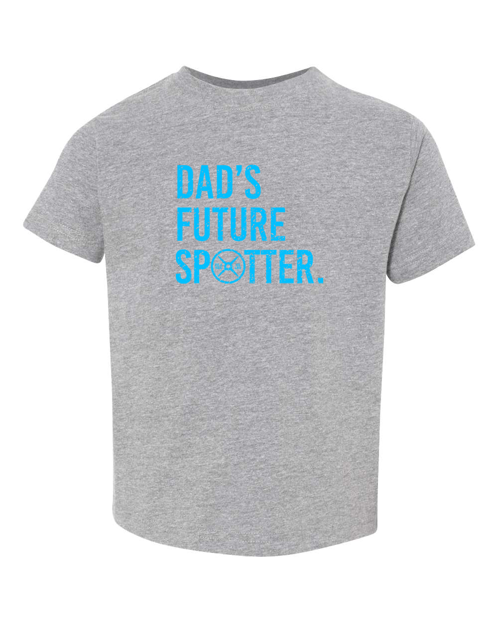Dad's Future Spotter Toddler Tee (With Blue Text)