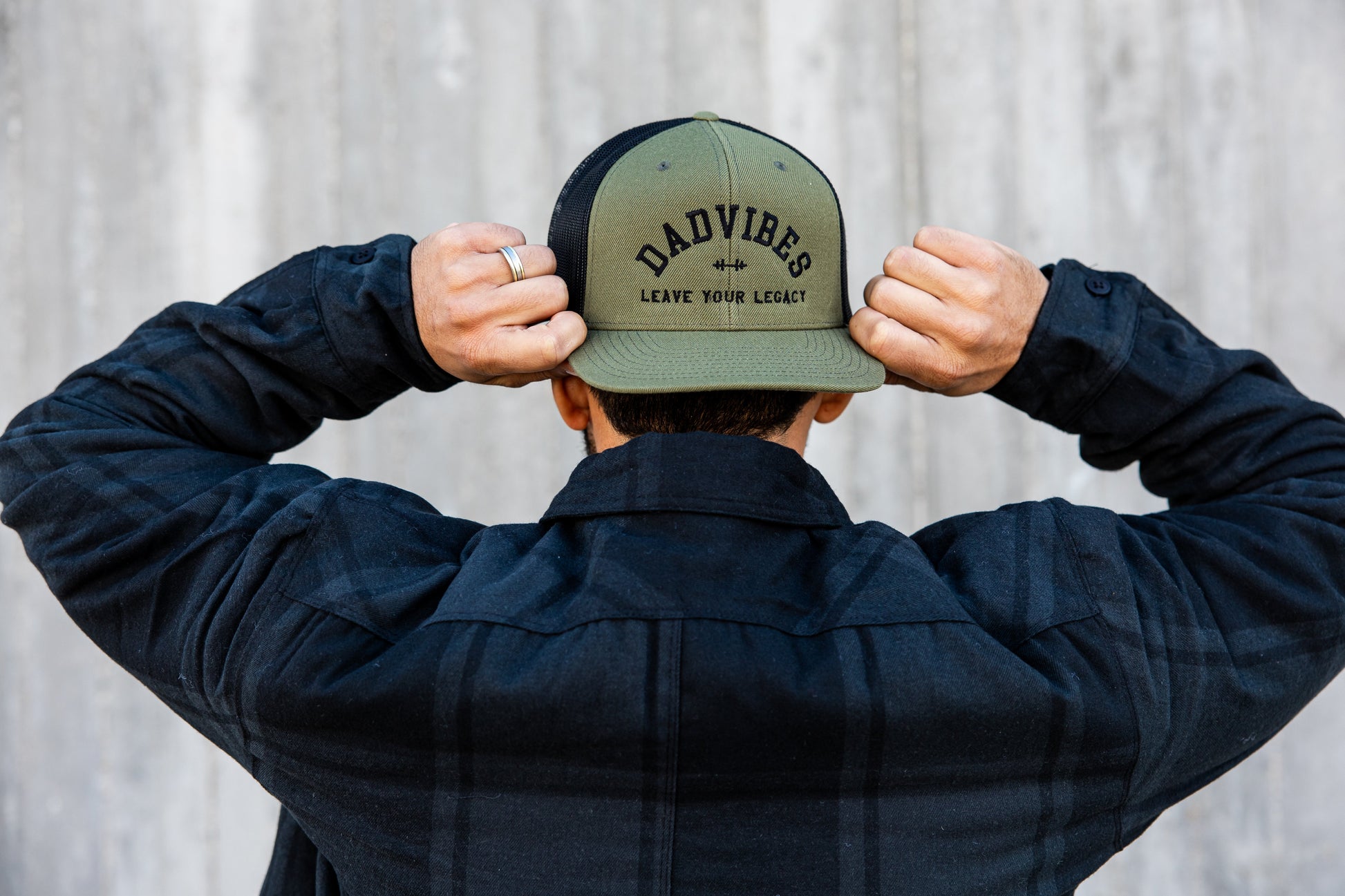 DadVibes FLAT Bill SnapBack