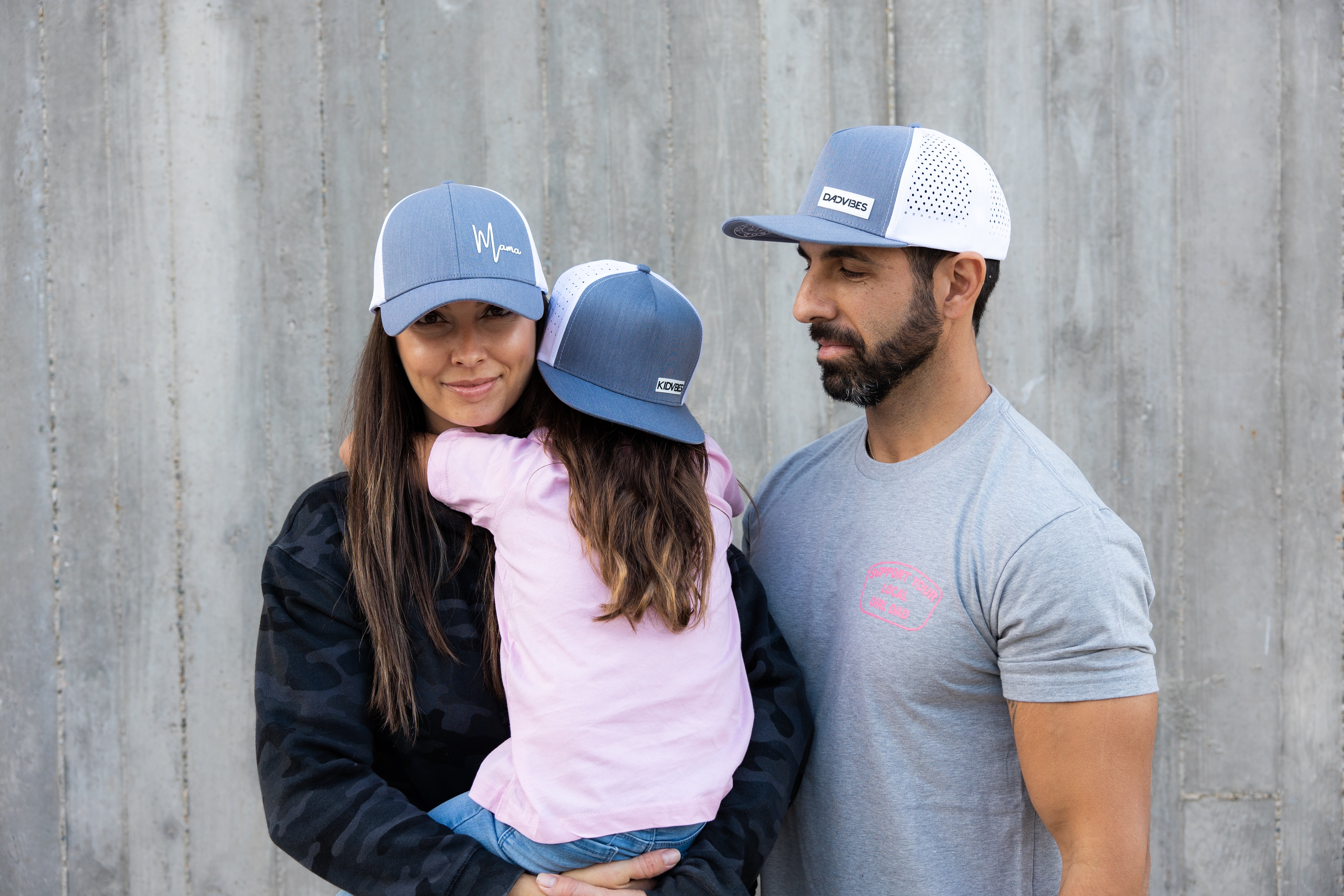 Image of Premium Active Mama Hat (Heather Grey/White)