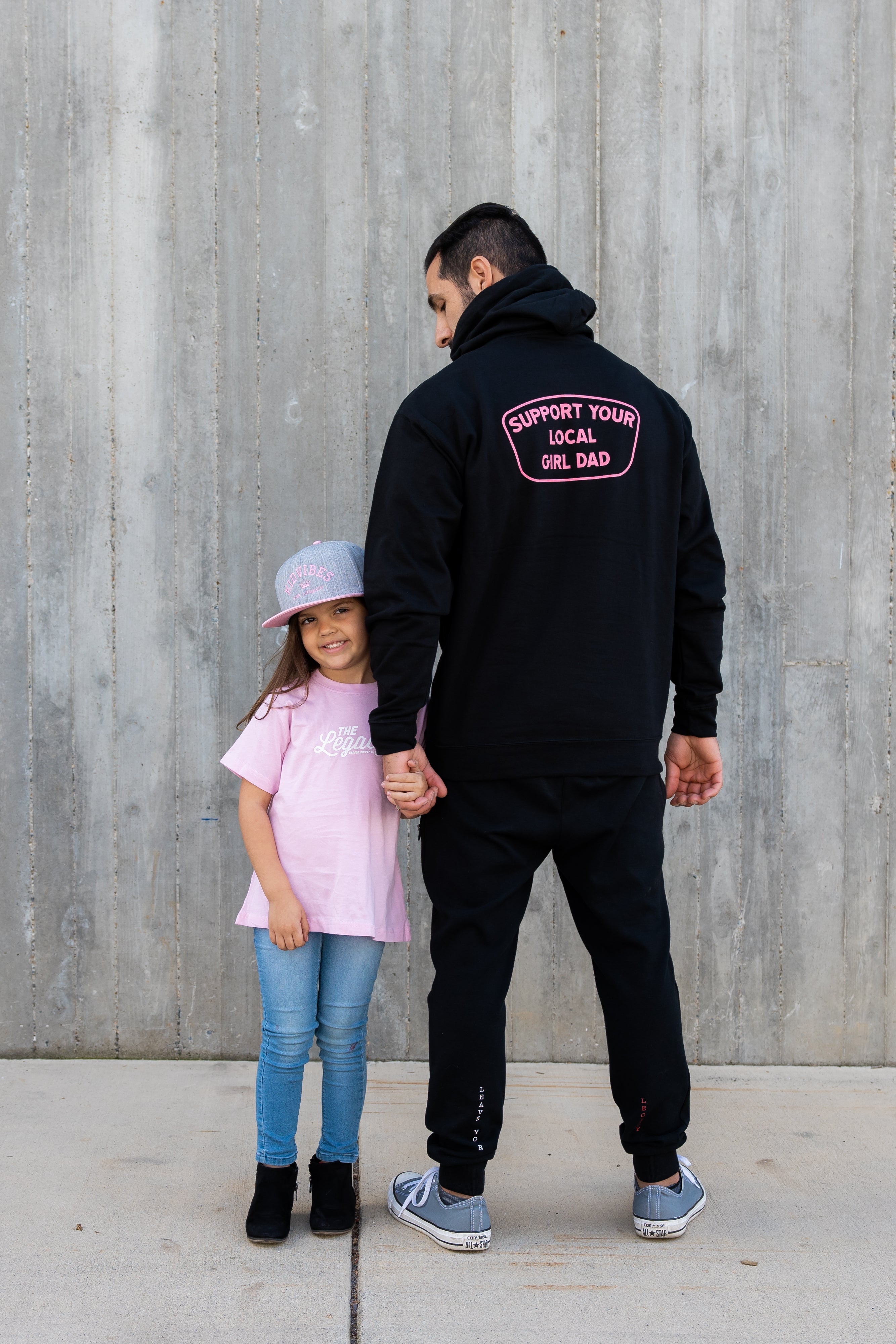 Image of Support Your Local Girl Dad Hoodie
