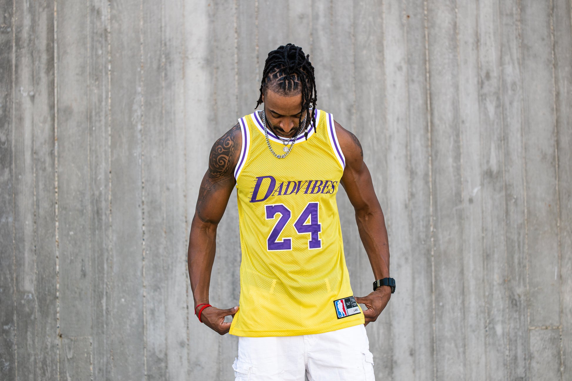 Dadvibes Basketball Jersey