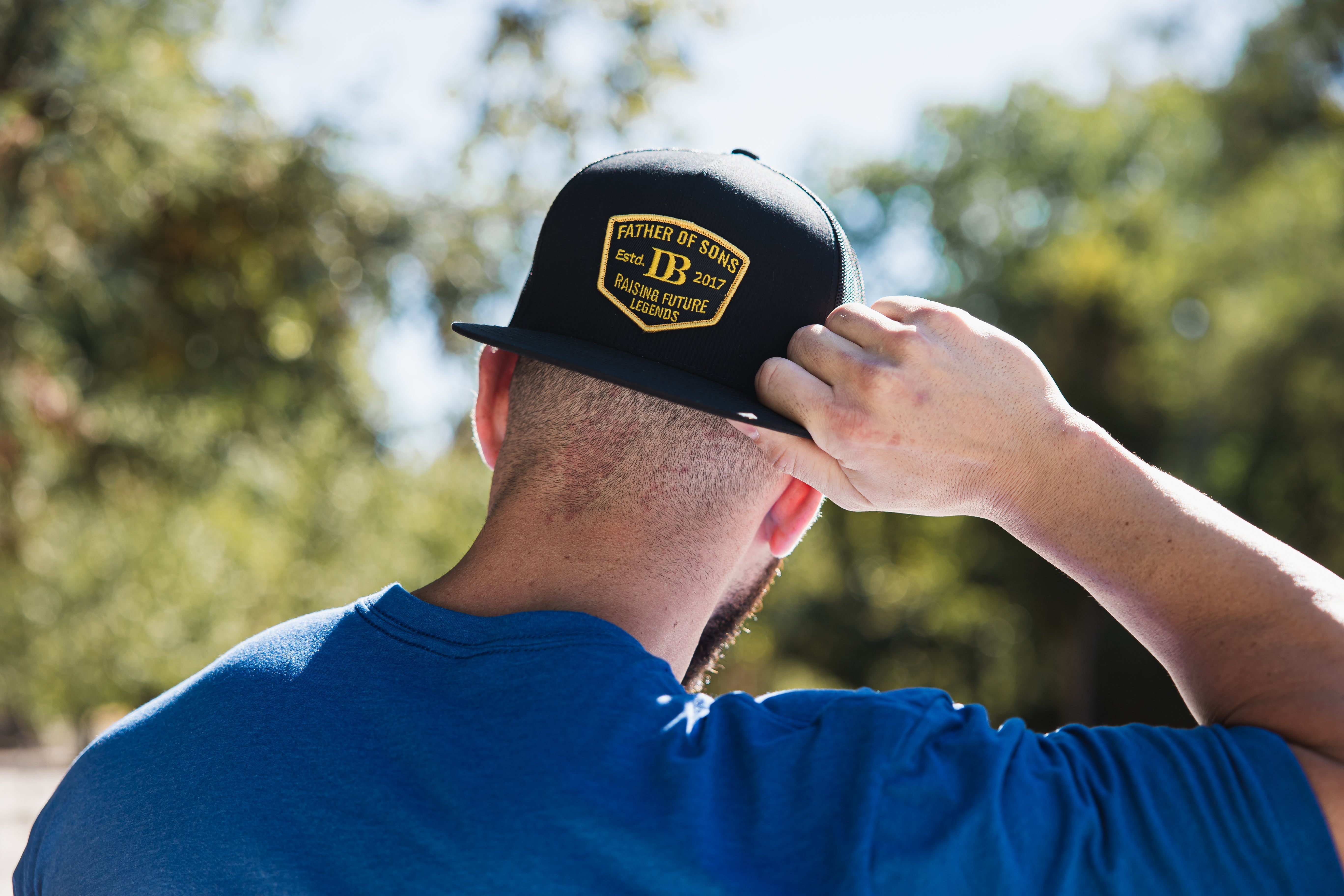 Image of Father Of Sons Patch Hat