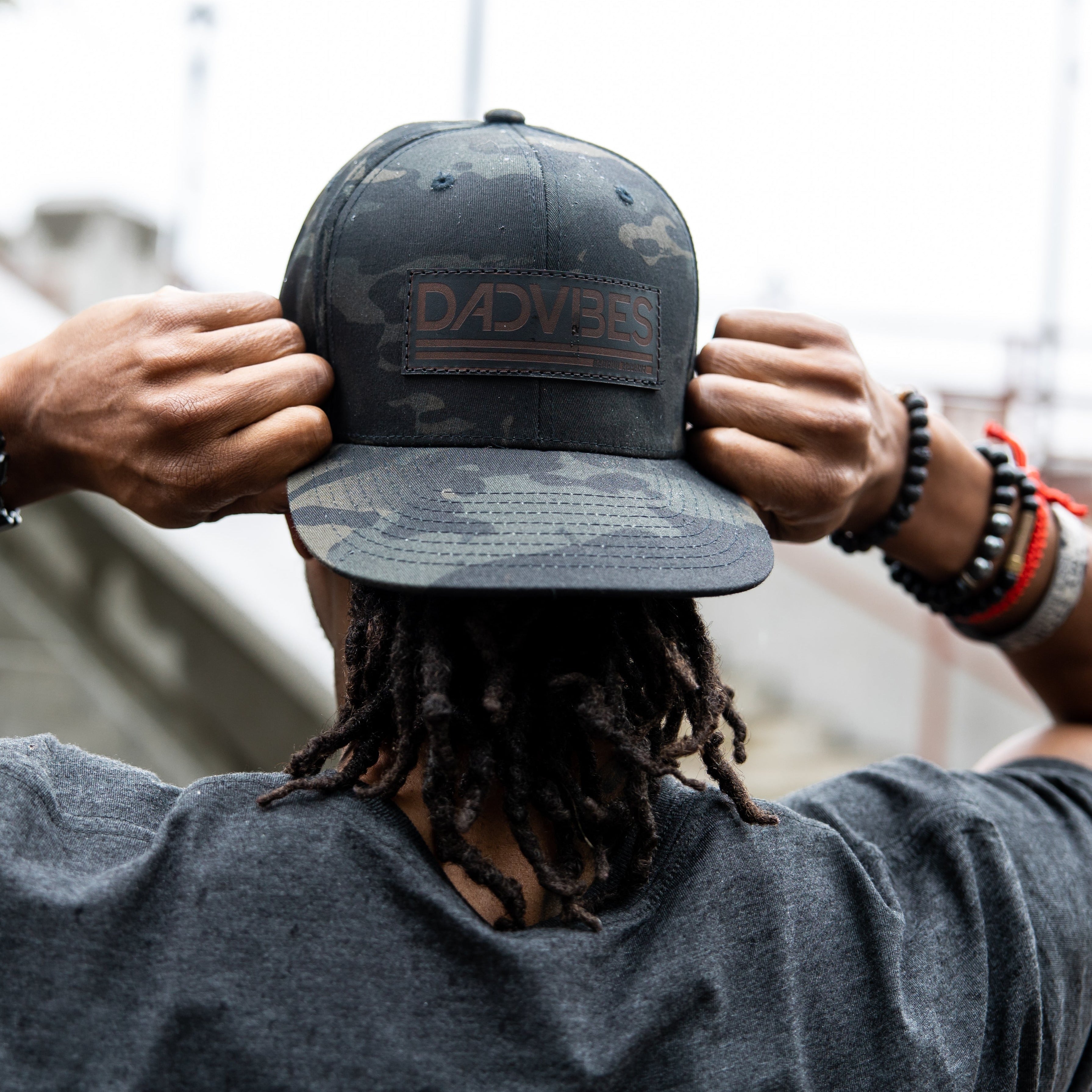 Image of DadVibes Classic - Snapback (Multicam Black)
