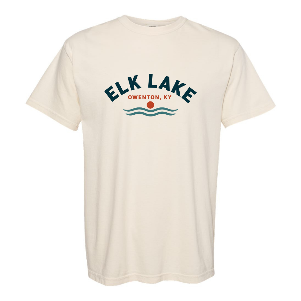 Image of Elk Lake Owenton, KY Cotton Tee - Multiple Colors