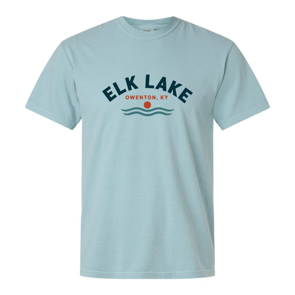 Image of Elk Lake Owenton, KY Cotton Tee - Multiple Colors