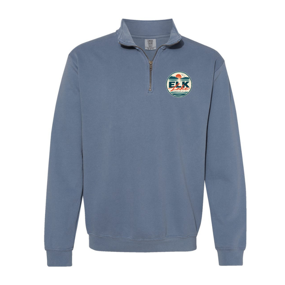 Image of Elk Lake Quarter Zip Sweatshirt - Multiple Colors
