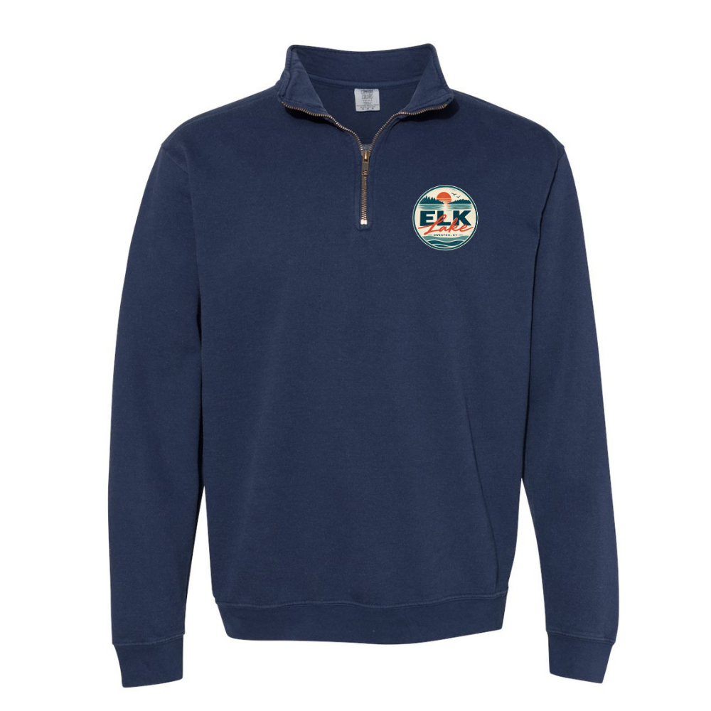 Image of Elk Lake Quarter Zip Sweatshirt - Multiple Colors