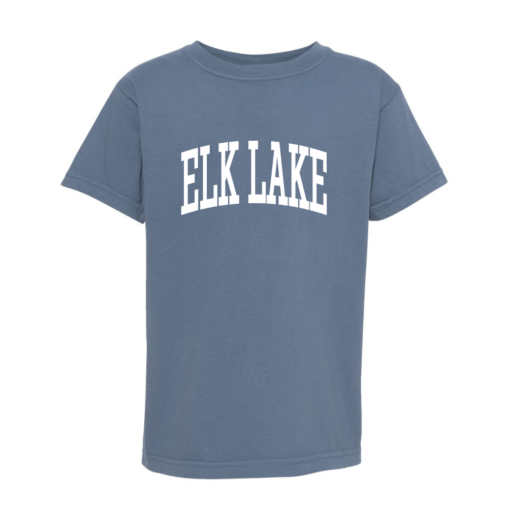 Image of Youth Elk Lake Cotton Tee - Multiple Colors