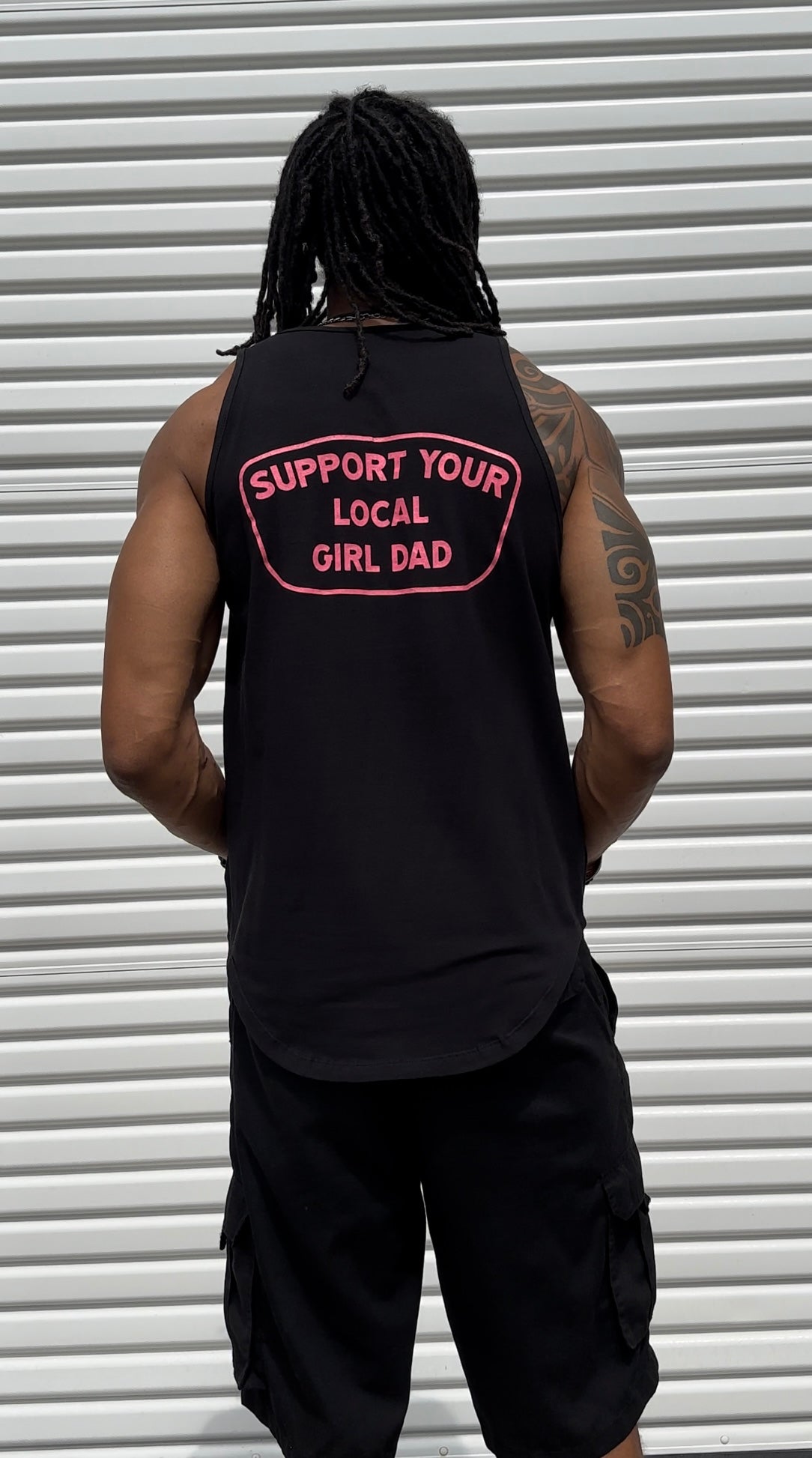 Image of Support Your Local Girl Dad Lifestyle Tank