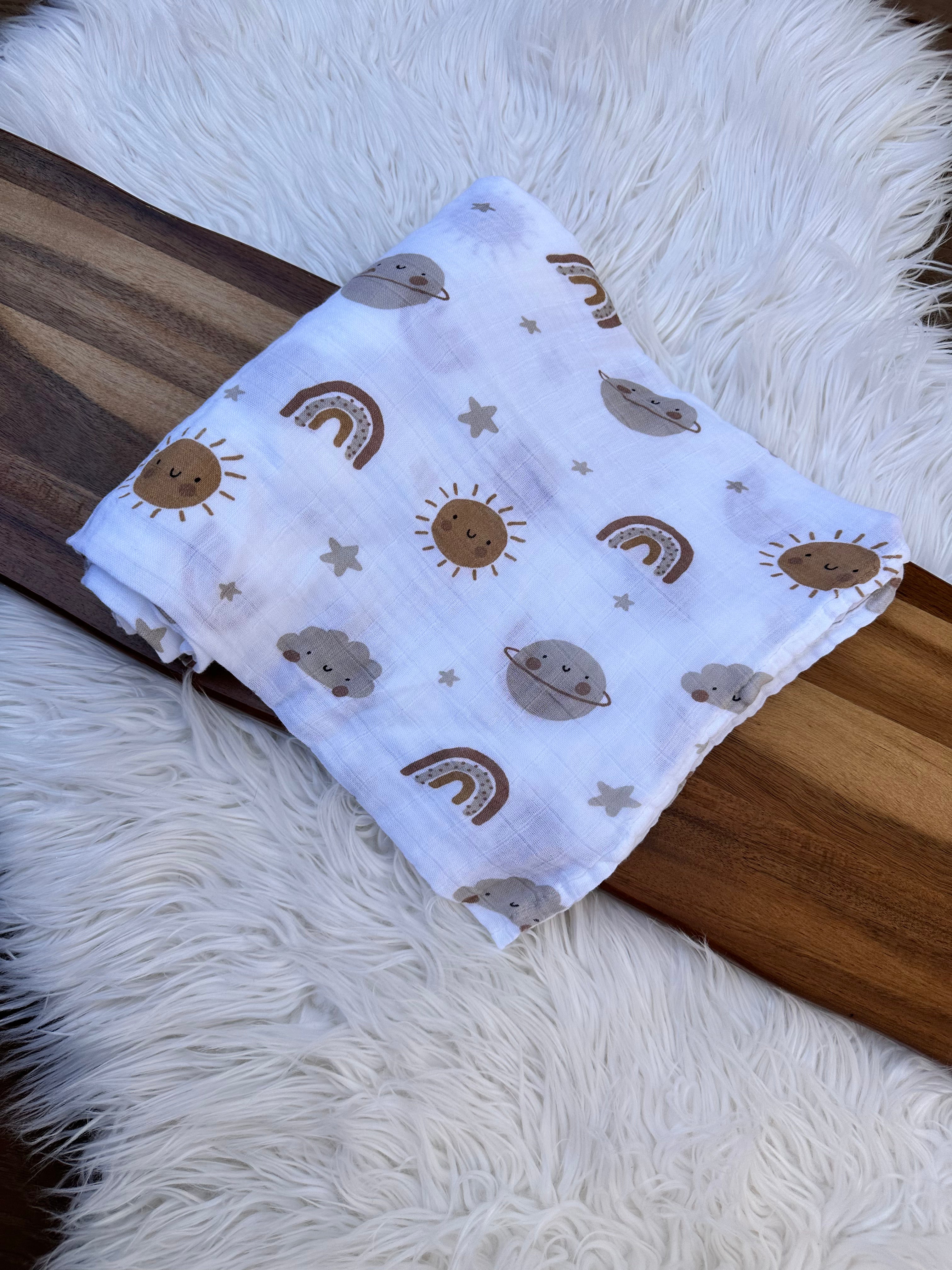 Image of Muslin Swaddle Blanket
