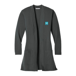 Image of Ladies Long Pocket Cardigan