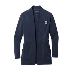 Image of Ladies Microterry Cardigan