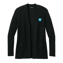 Image of Ladies Open-Front Cardigan
