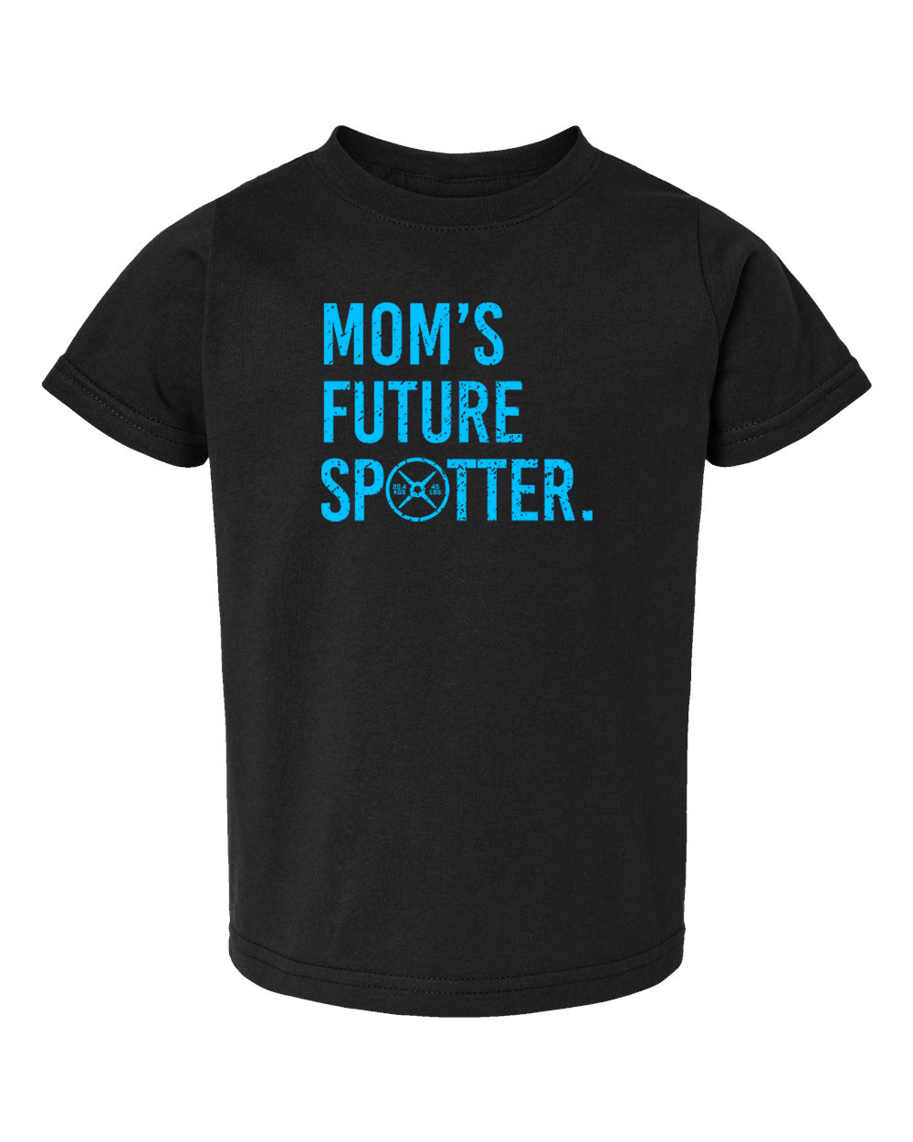 Image of Mom Future Spotter Toddler Tee (With Blue Text)