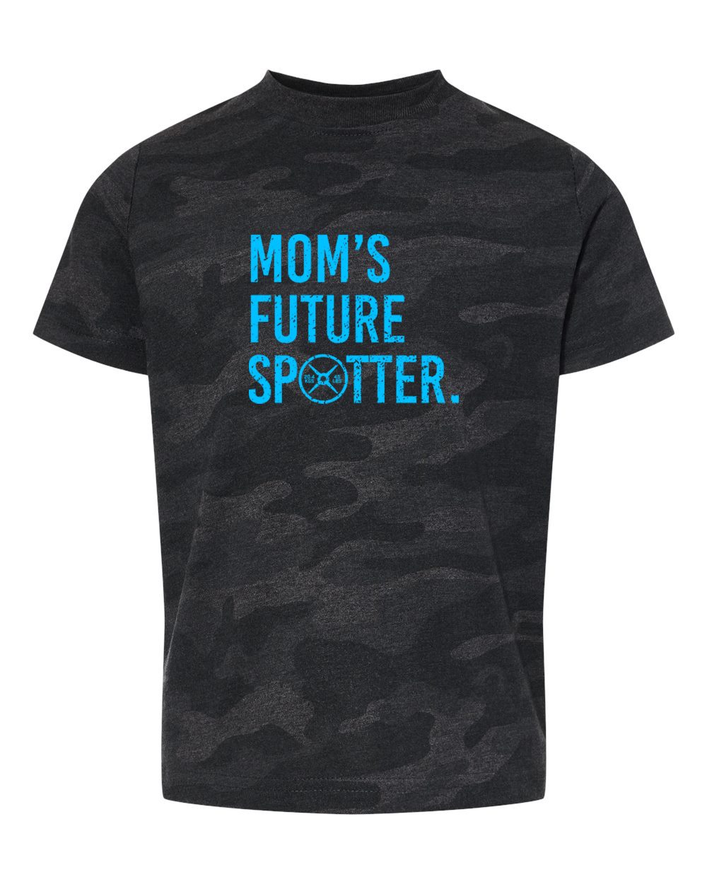 Image of Mom Future Spotter Toddler Tee (With Blue Text)