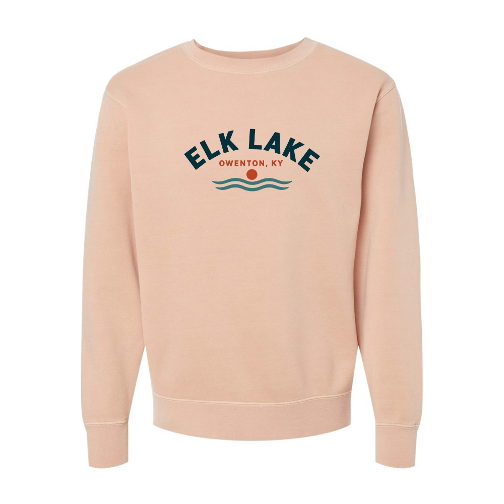 Image of Midweight Crewneck - Elk Lake Owenton, KY - Multiple Colors