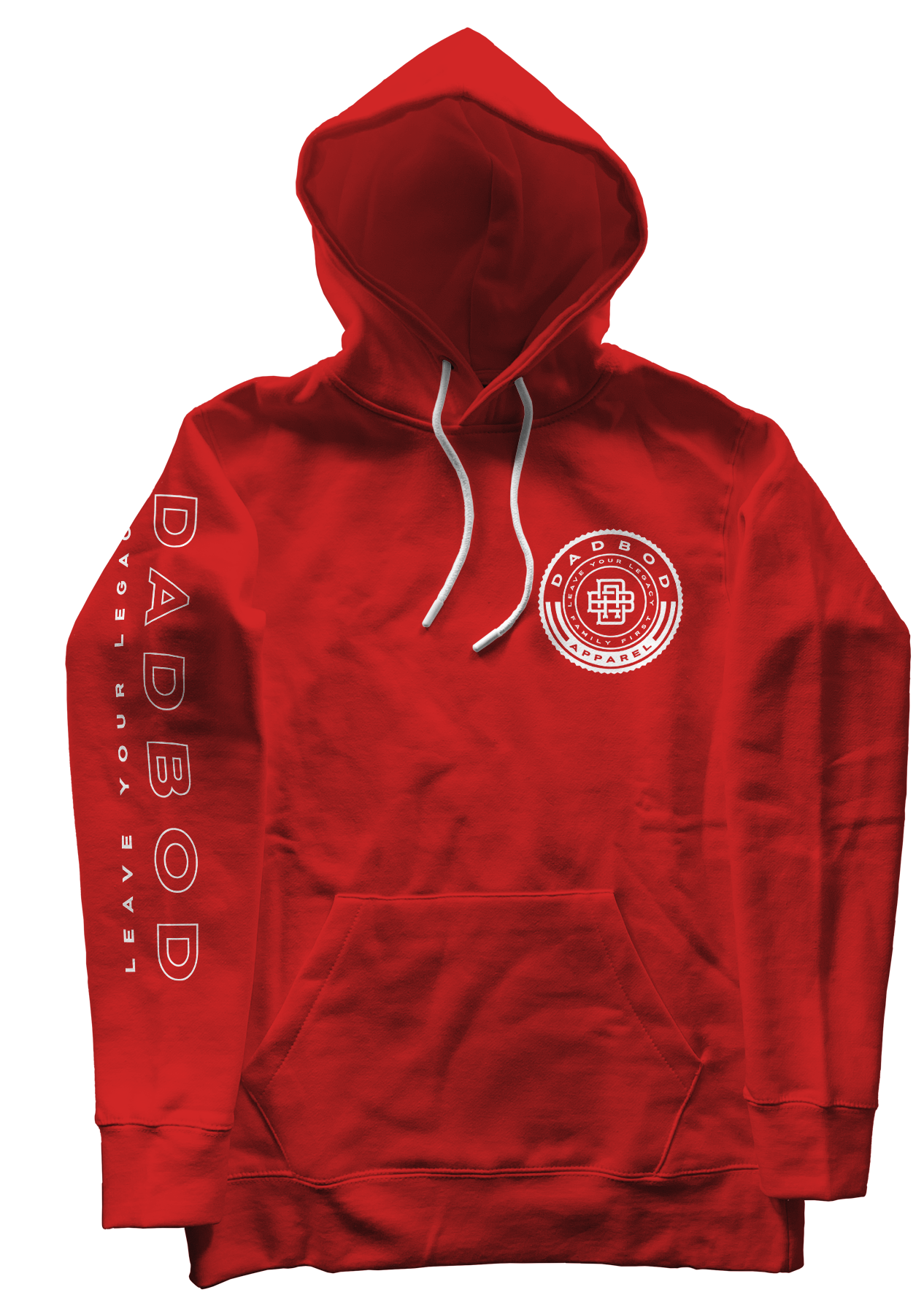 Image of DadBod Lockup Pull Over Hoodie