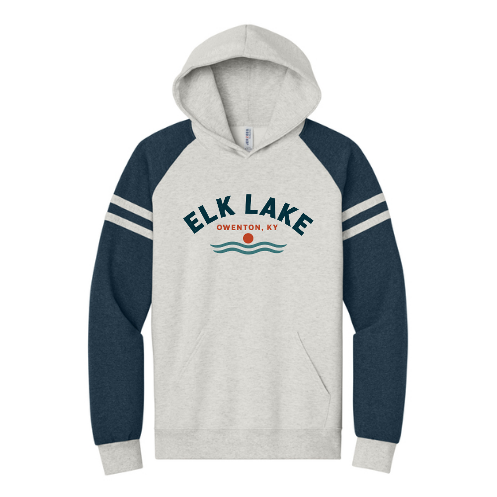 Elk Lake Raglan Hoodie