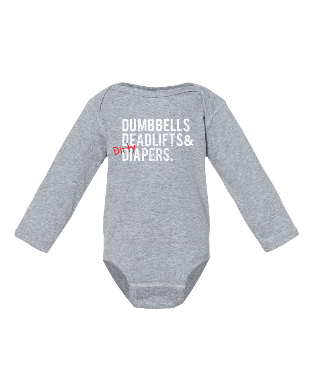 Image of Mini-Me Triple D LONG Sleeve Onesie