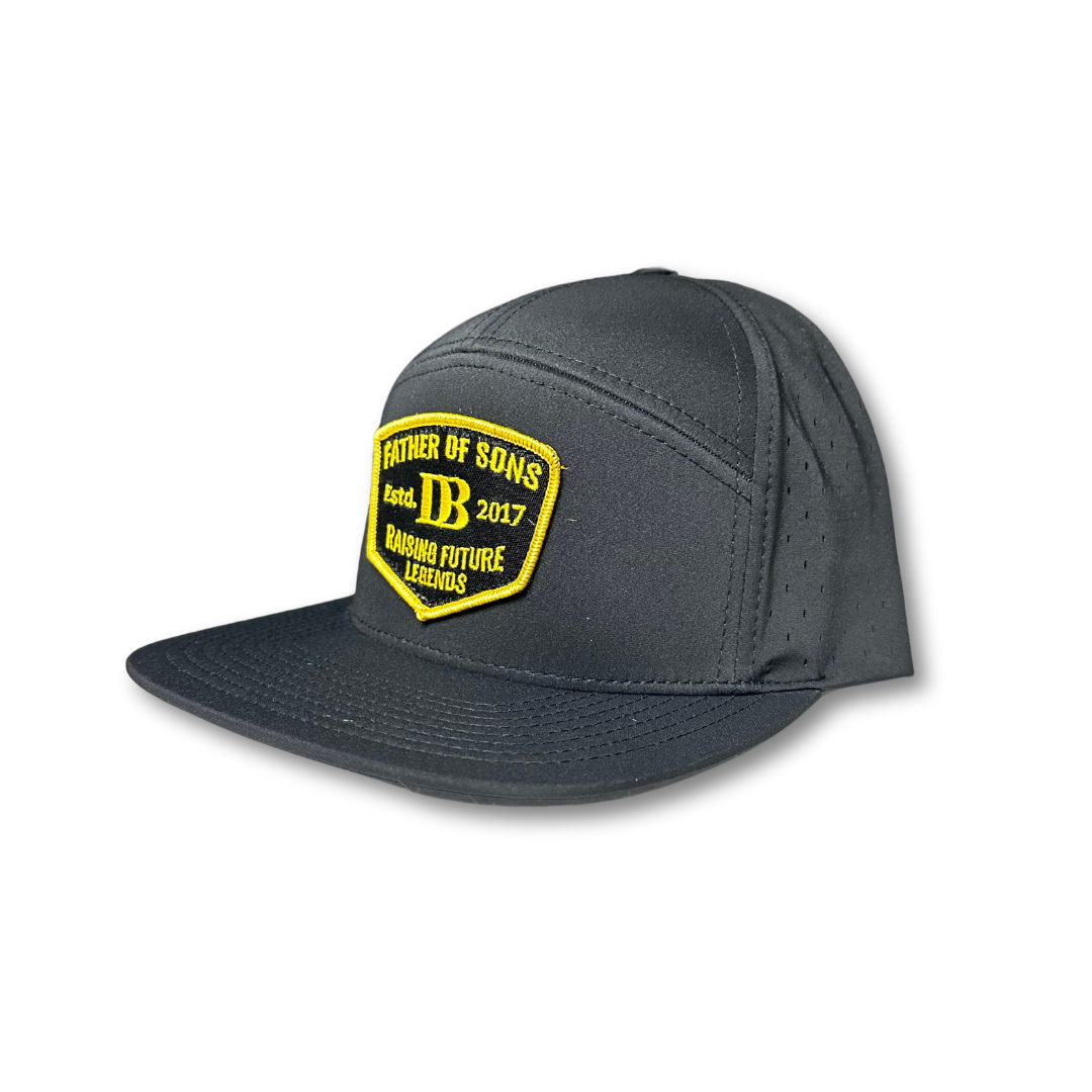 Image of Premium Active Father Of Sons Patch Hat (Black)