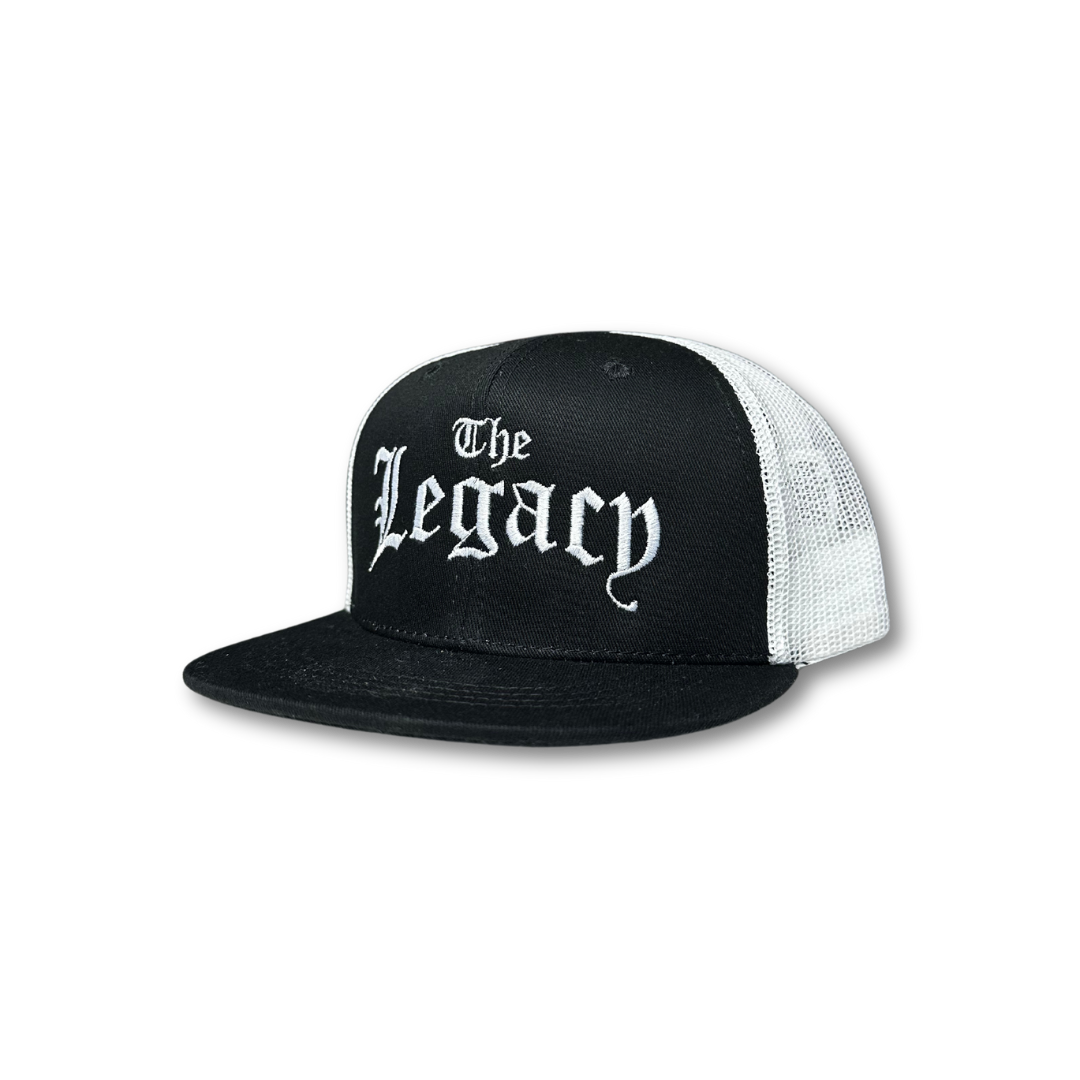 Image of The Princess Black/White Mesh Snapback