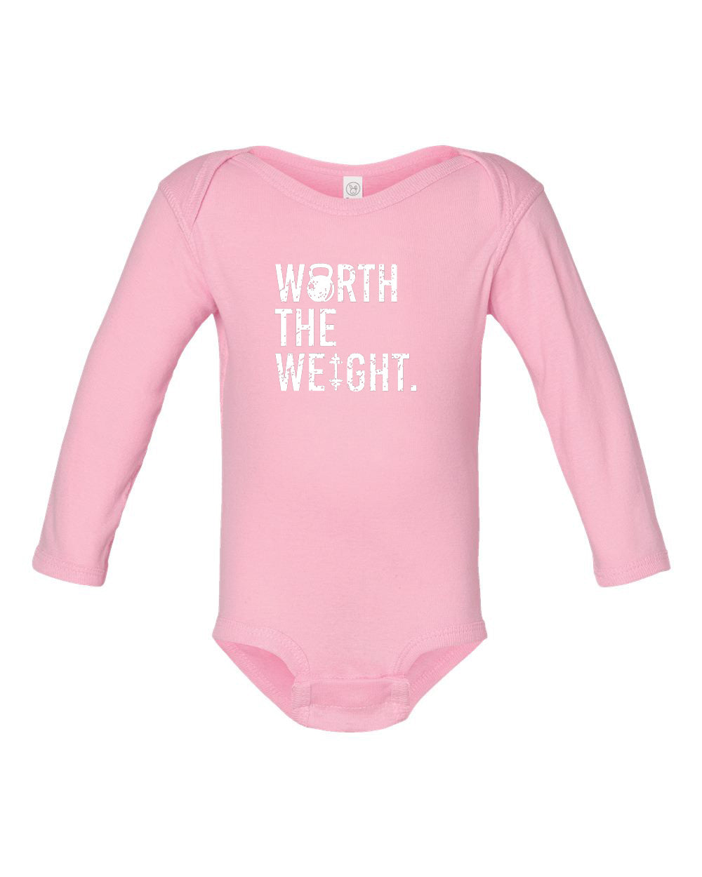 Image of Worth The Weight LONG Sleeve Onesie