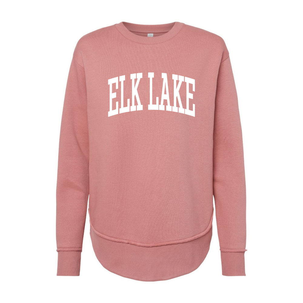 Image of Women's Drop Crewneck - Elk Lake - Multiple Colors