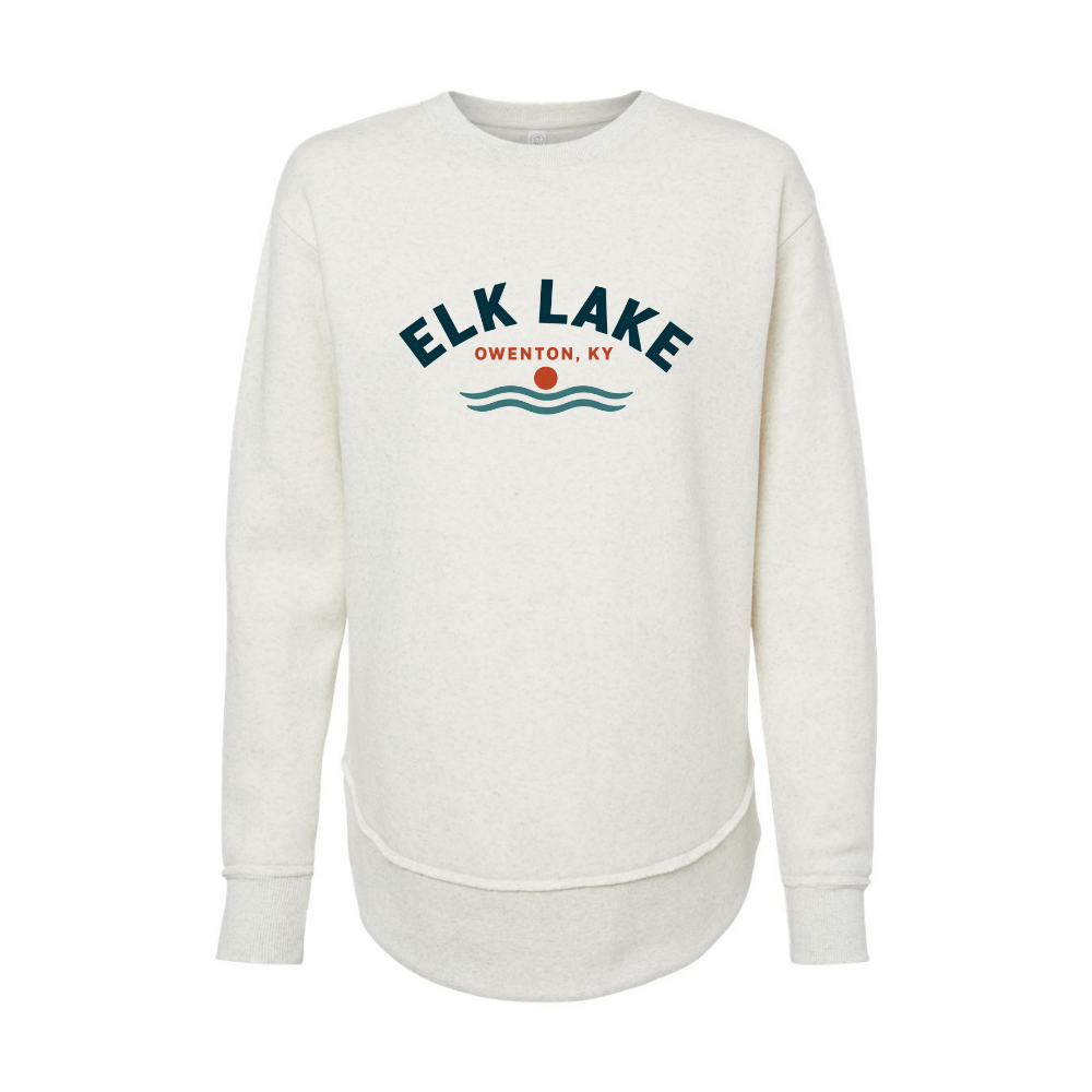 Image of Women's Drop Crewneck - Elk Lake Owenton, KY