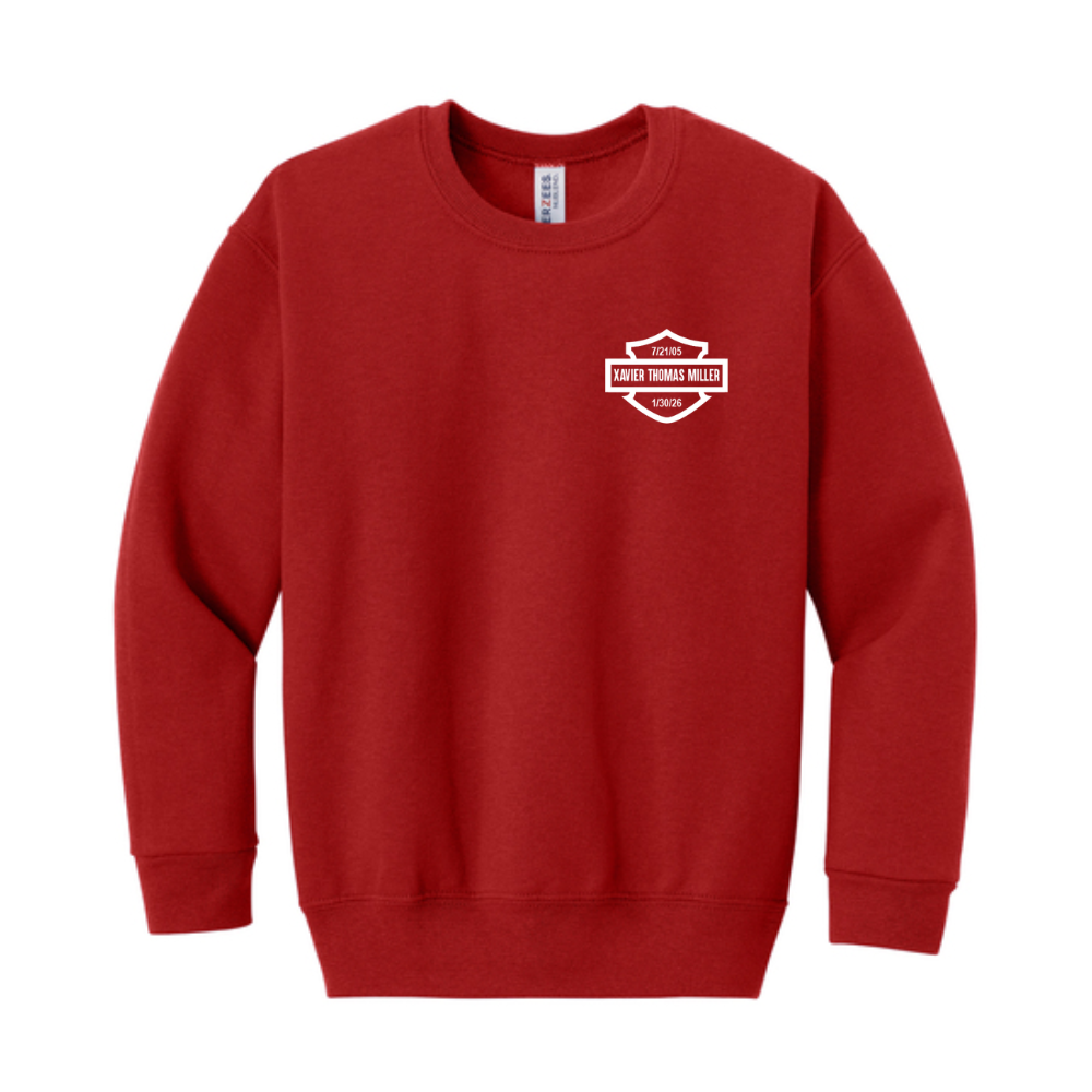 Xavier Miller Youth Crewneck