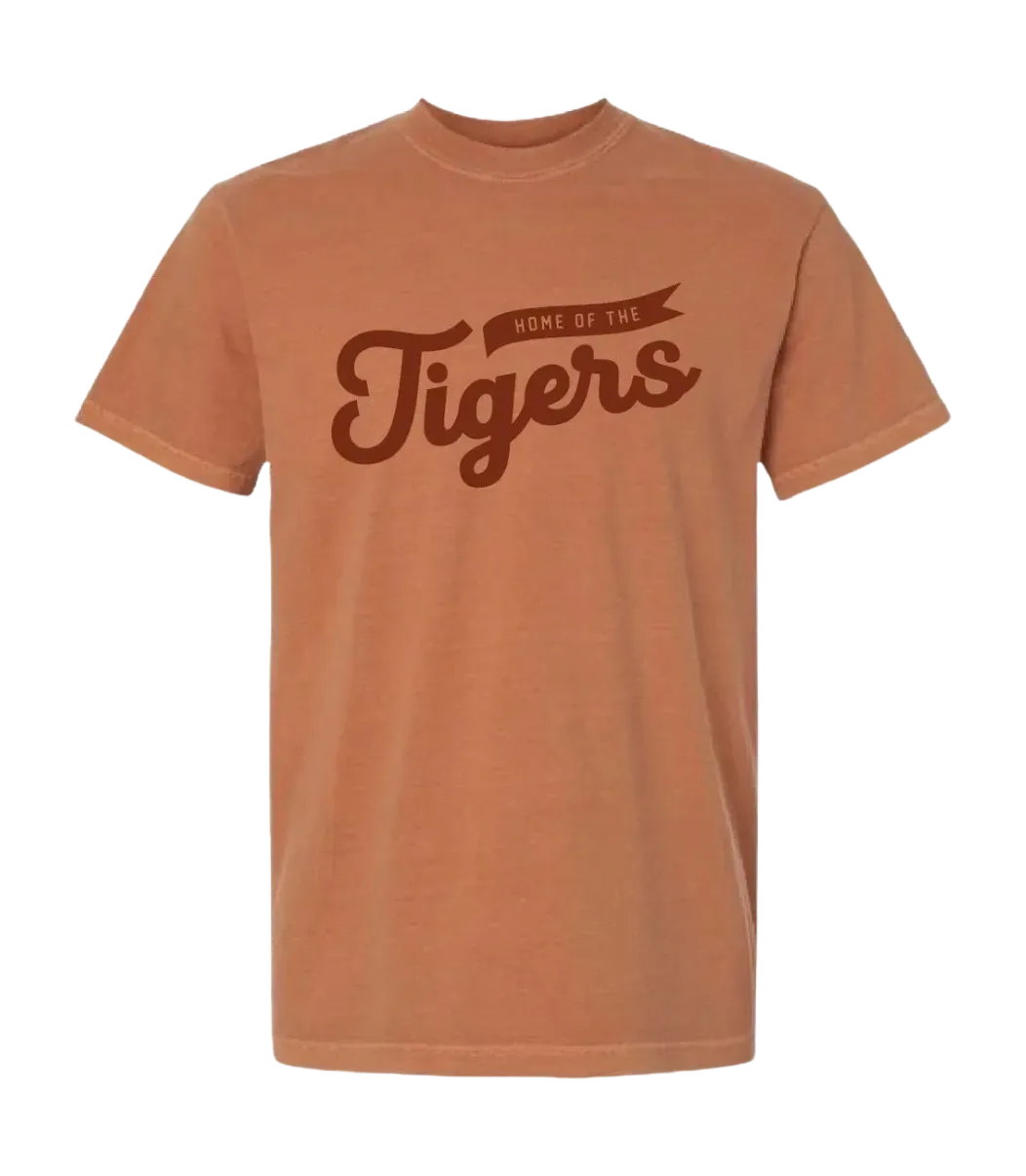Image of Home of the Tigers Unisex T-Shirt - Orange