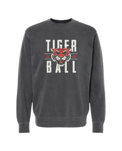 Image of Tigerball Unisex Crewneck - Pepper Gray