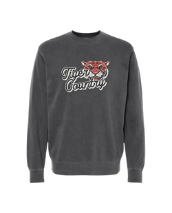 Image of Tiger Country Unisex Crewneck - Pepper Gray