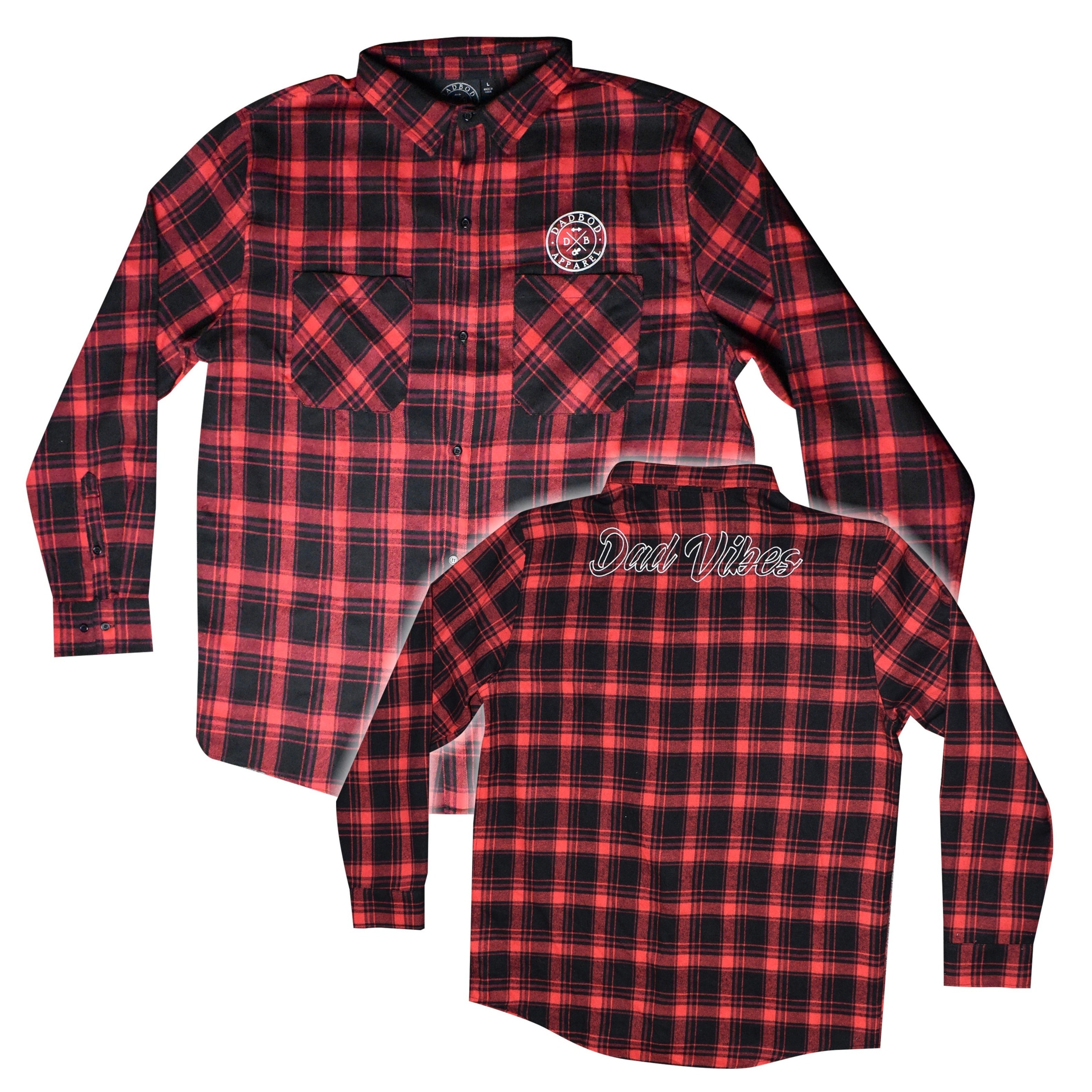 Image of DadVibes Buffalo Plaid Button Down Flannel