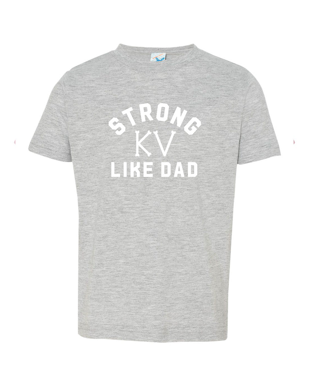 Image of Strong Like Dad/Mom Kids Shirt