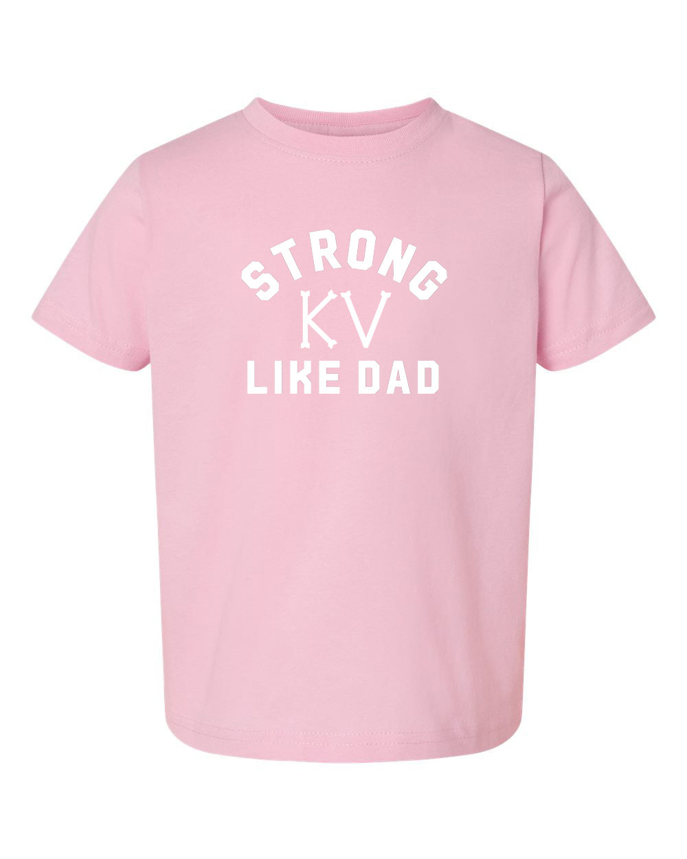 Image of Strong Like Dad/Mom Kids Shirt