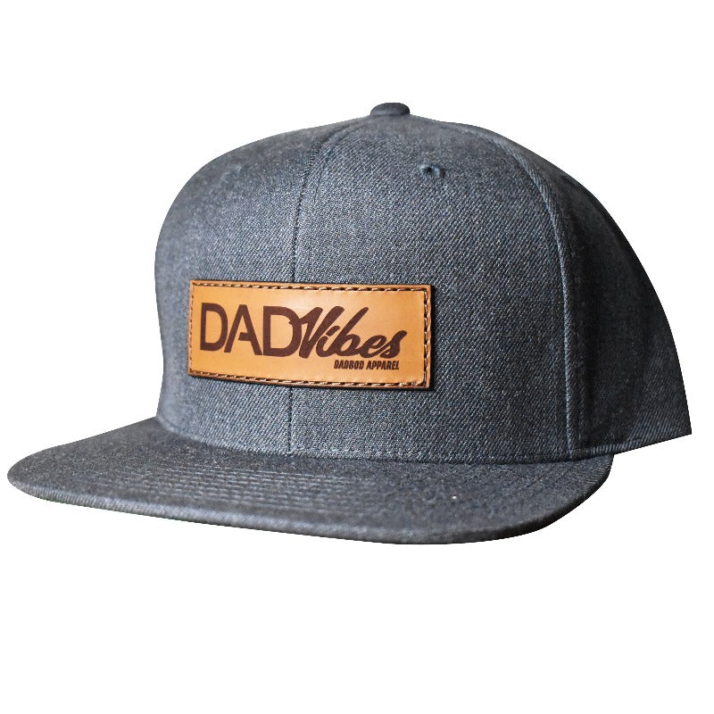Image of DadVibes Patch Hat (Dark Charcoal)